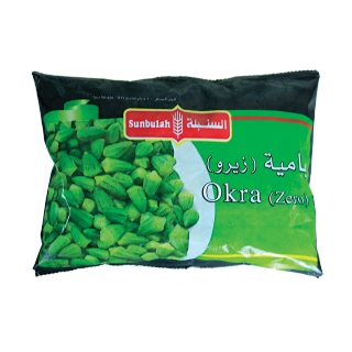Sunbulah Frozen Okra Zero 400 gm × 20 - Carton