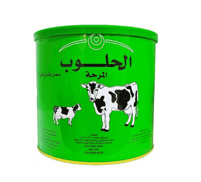 البقرة الحلوب سمن بقري نقي 100% - 1600 غم × 8 - كرتون - منتج بالجملة | Platraw