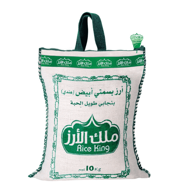 Rice King Punjabi White Basmati Rice Long Grain 10 kg × 4 - Carton - Wholesale Product | Platraw