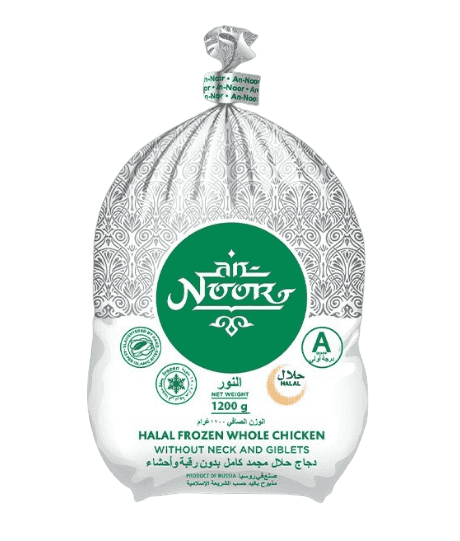 النور دجاج مجمد 1200 غم × 10 - كرتون - منتج بالجملة | Platraw