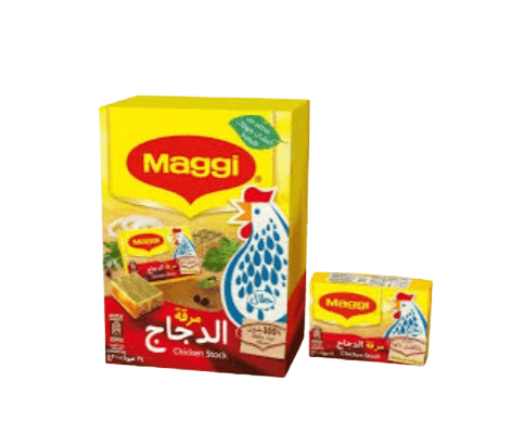 ماجي مرقة الدجاج 18 غم × 30 حبة × 18 - كرتون - منتج بالجملة | Platraw