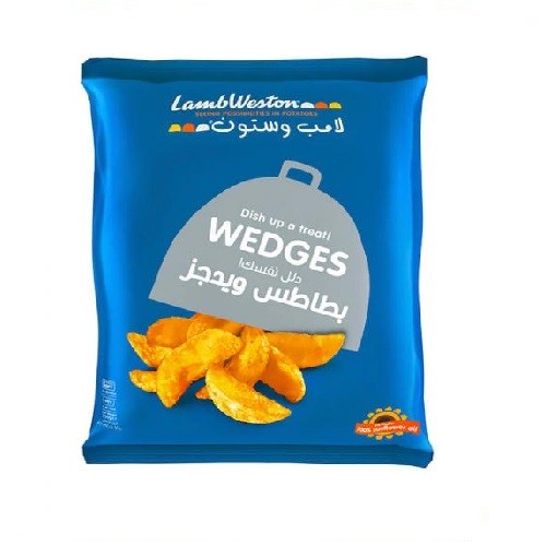 Lambweston Potato Wedges Skin On 2.5 kg × 4 - Carton