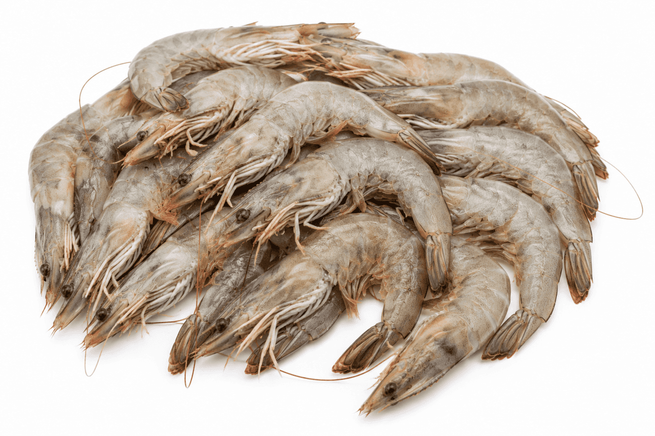 Whole Frozen Shrimp Size 10 - 20 - 1 kg - Wholesale Product | Platraw