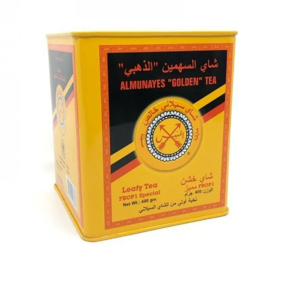 Al Munayes Golden Tea 400 gm × 24 - Carton