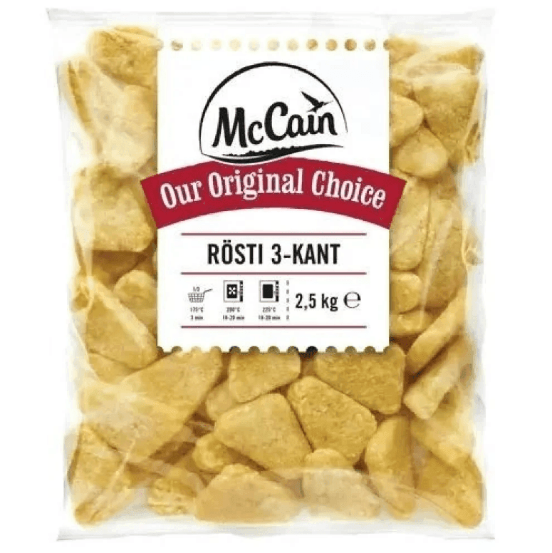 ماكين بطاطس هاش براون 2.5 كغ × 4 - كرتون - منتج بالجملة | Platraw