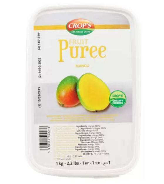 Crops Mango Puree 1 kg × 6 - Carton