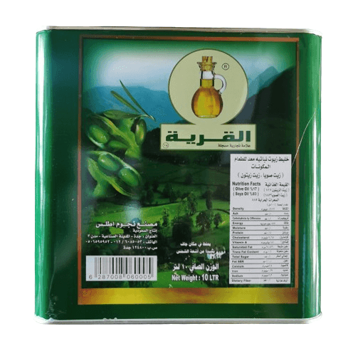 القرية خليط زيت زيتون 17 % مع زيت الصويا 10 لتر - منتج بالجملة | Platraw