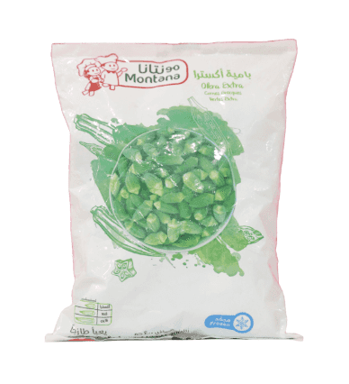 مونتانا بامية اكسترا مجمدة 400 غم × 20 - كرتون - منتج بالجملة | Platraw