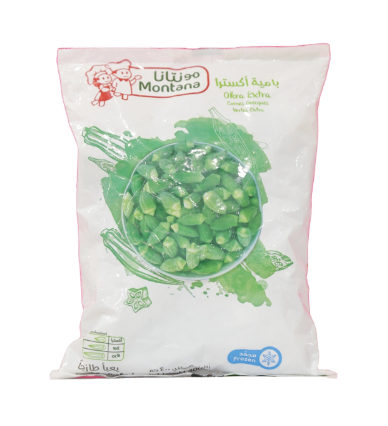 Montana Frozen Okra Extra 400 gm × 20 - Carton