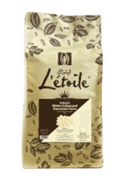Letoile White Chocolate Callets 30 % - 5 Kg - Wholesale Product | Platraw
