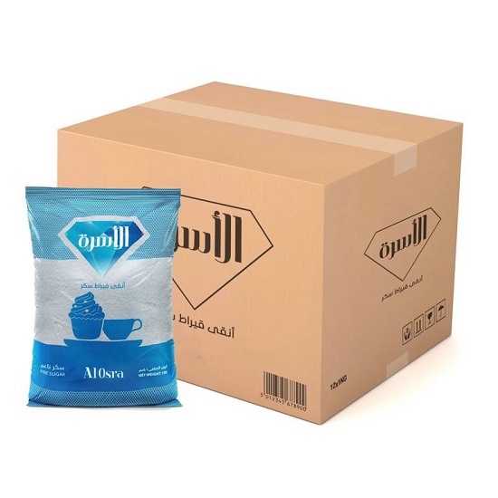 AL Osra Fine Sugar 5 kg × 4 - Carton
