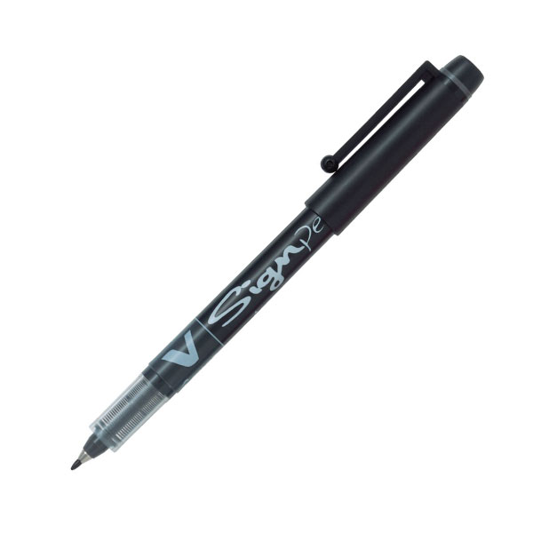 Pilot V Sign Pen Black 2 Pcs