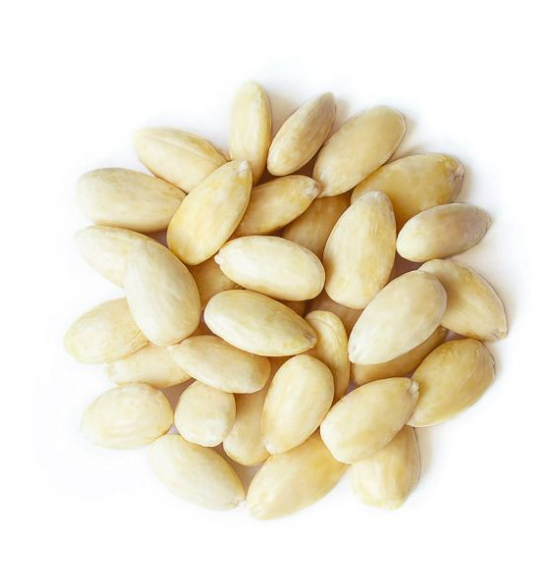 Whole Almond Skin Off Size 27 - 30 - 1 kg
