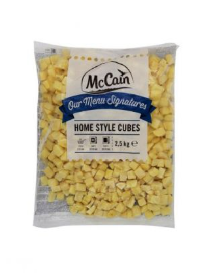 McCain Fries Cubes 2.5 kg × 5 Carton