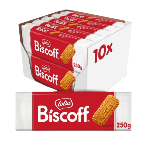 لوتس بسكويت الاصلي 250 غم × 10 - كرتون - منتج بالجملة | Platraw