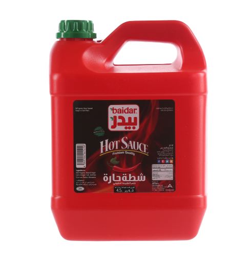 Baidar Hot Sauce 4.5 kg × 4 - carton