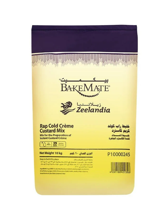 Bakemate Rap Cold Crame Custard Mix 10 kg
