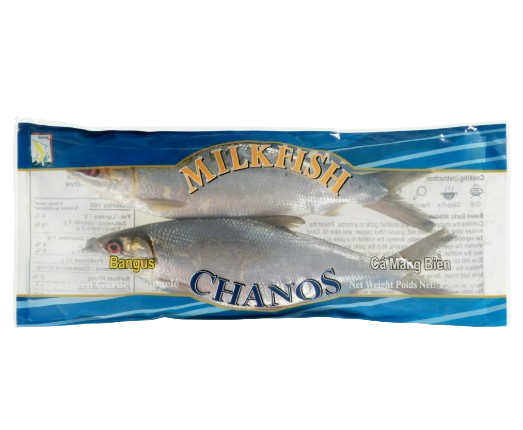 Chanos Frozen Milkfish Whole 10 kg