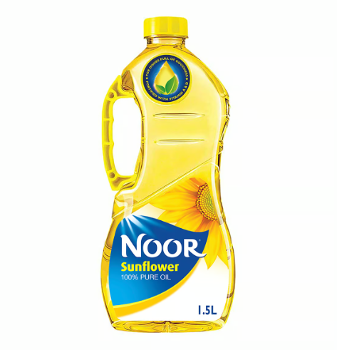 Noor Sunflower Oil 1.5 L × 6 - Carton