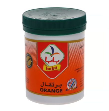 Baba Food Orange Color Powder 100 gm × 80 - Carton
