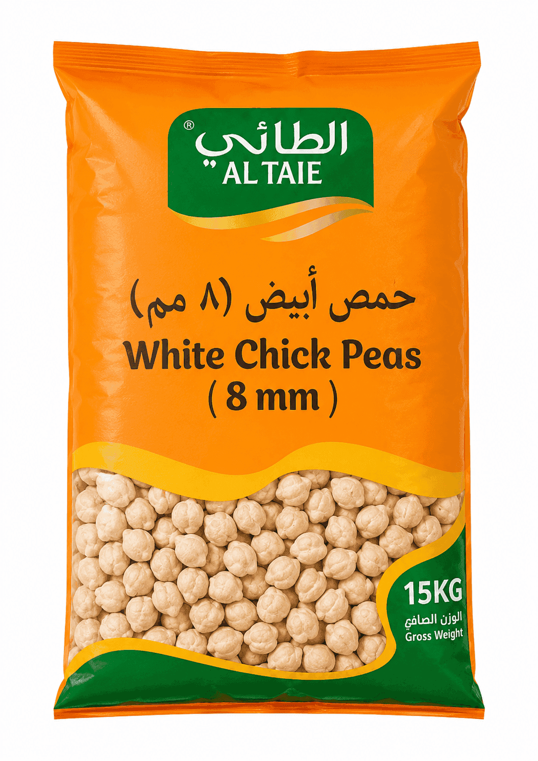 الطائى حمص حب رقم 8 - 15 كغ - منتج بالجملة | Platraw