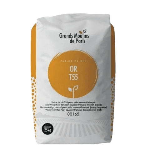 جراند مولينز دقيق القمح تي 55 للخبز الفرنسي 25 كغ - منتج بالجملة | Platraw