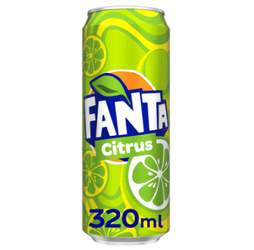 Fanta Citrus 320 ml × 12 - Carton