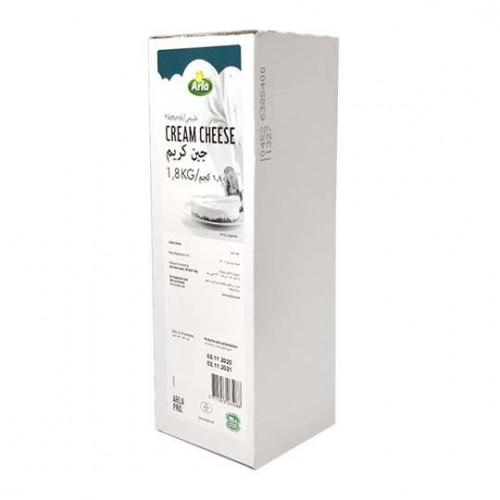 Arla Natural Cream Cheese 1.8 kg × 3 - Carton
