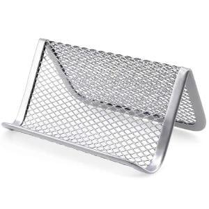Metal Mesh Business Card Holder Silver - Wholesale Product | Platraw
