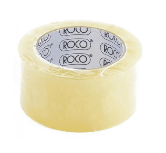 Roco Packaging Transparent Tape 48 mm × 100 m × 30 pcs - Wholesale Product | Platraw