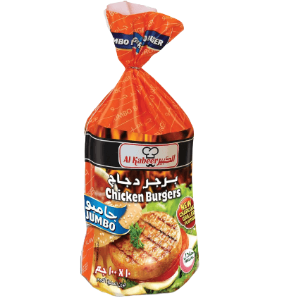 الكبير برجر دجاج جامبو 1 كغ × 6 - كرتون - منتج بالجملة | Platraw