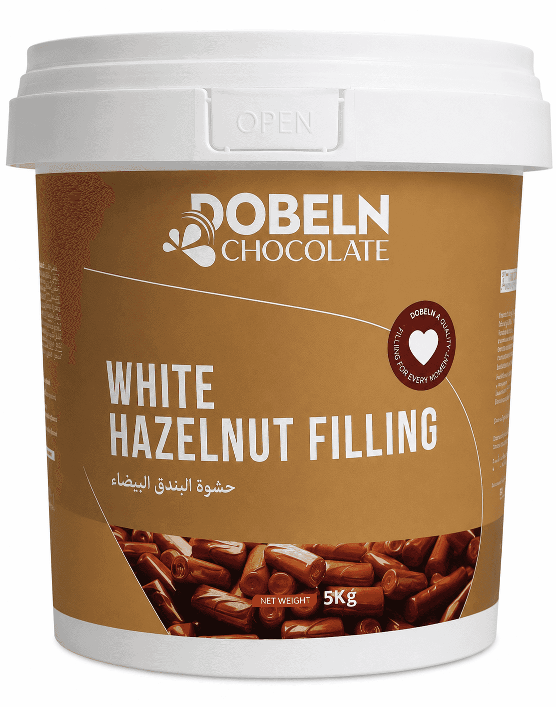 Dobeln White Hazelnut Filling 5 kg - Wholesale Product | Platraw
