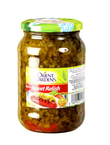 Orient Gardens Sweet Relish 32 Oz × 12 - Carton