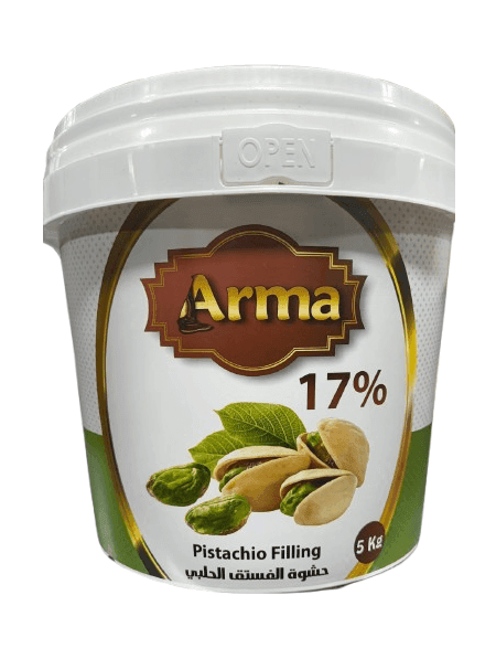 Arma Pistachio Filling 17 % - 5 kg - Wholesale Product | Platraw