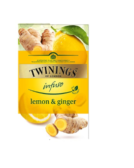 Twinings Tea Lemon & Ginger 20 bag × 6 - Carton