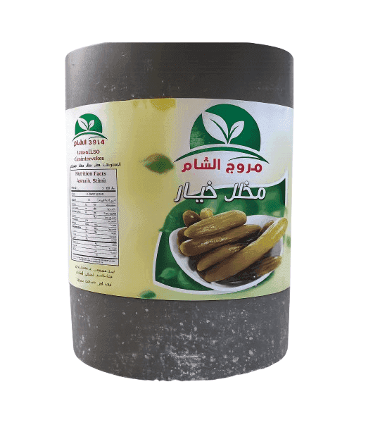 مروج الشام مخلل خيار كامل 6 كغ - منتج بالجملة | Platraw