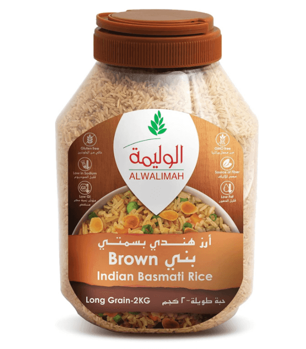 الوليمة ارز هندي بسمتي بني 2 كغ × 10 - كرتون - منتج بالجملة | Platraw