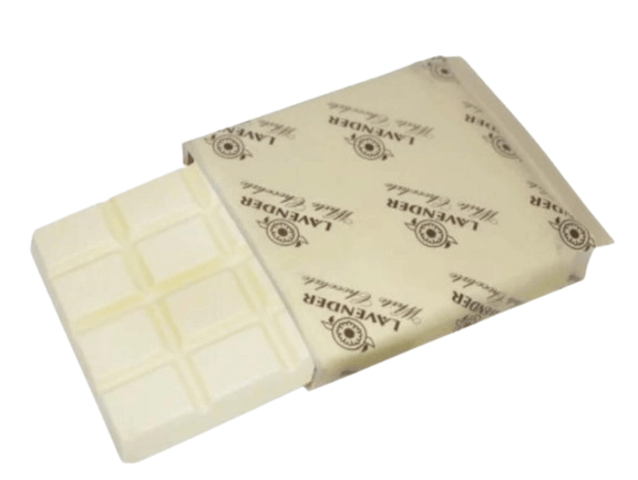 Lavender White Chocolate Bar 5 kg
