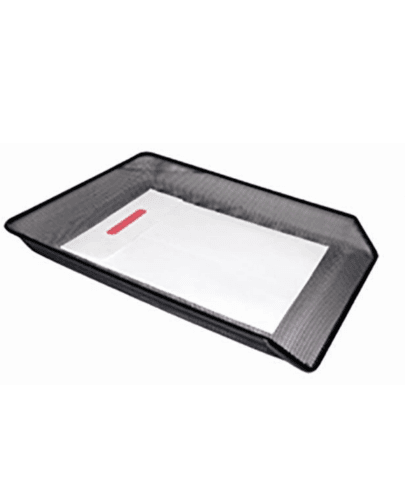 Silver Single Metal Mesh Letter Tray - Wholesale Product | Platraw