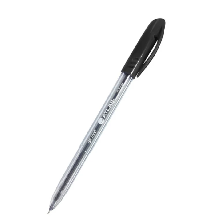 Atlas Ballpoint Pen Black 10 pcs