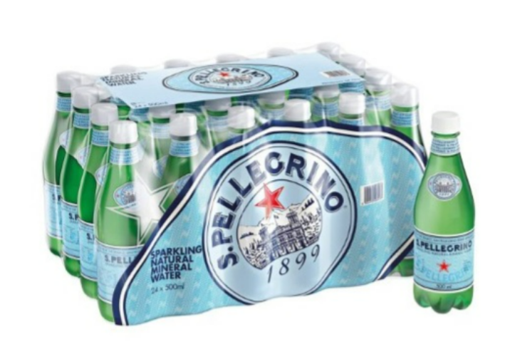 S.Pellegrino Sparkling Water 500 ml × 24 - Carton