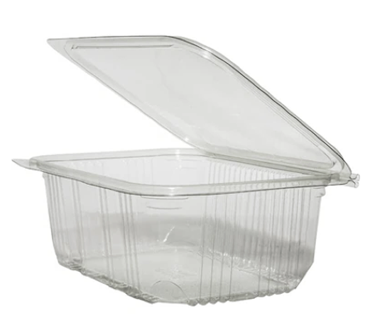 Plastic Container with lid 24 oz × 300 - Carton