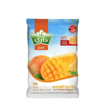 داري مانجو لب الفونسو مجمدة 1 كغ × 16 - كرتون - منتج بالجملة | Platraw