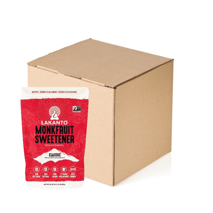 Lakanto Monkfruit Sweetener Classic 800 gm × 8 - Carton - Wholesale Product | Platraw