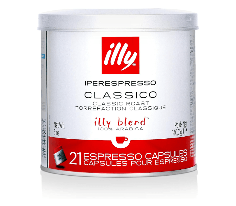 Illy Iperespresso Classic Capsules 21 pcs × 6 – Carton