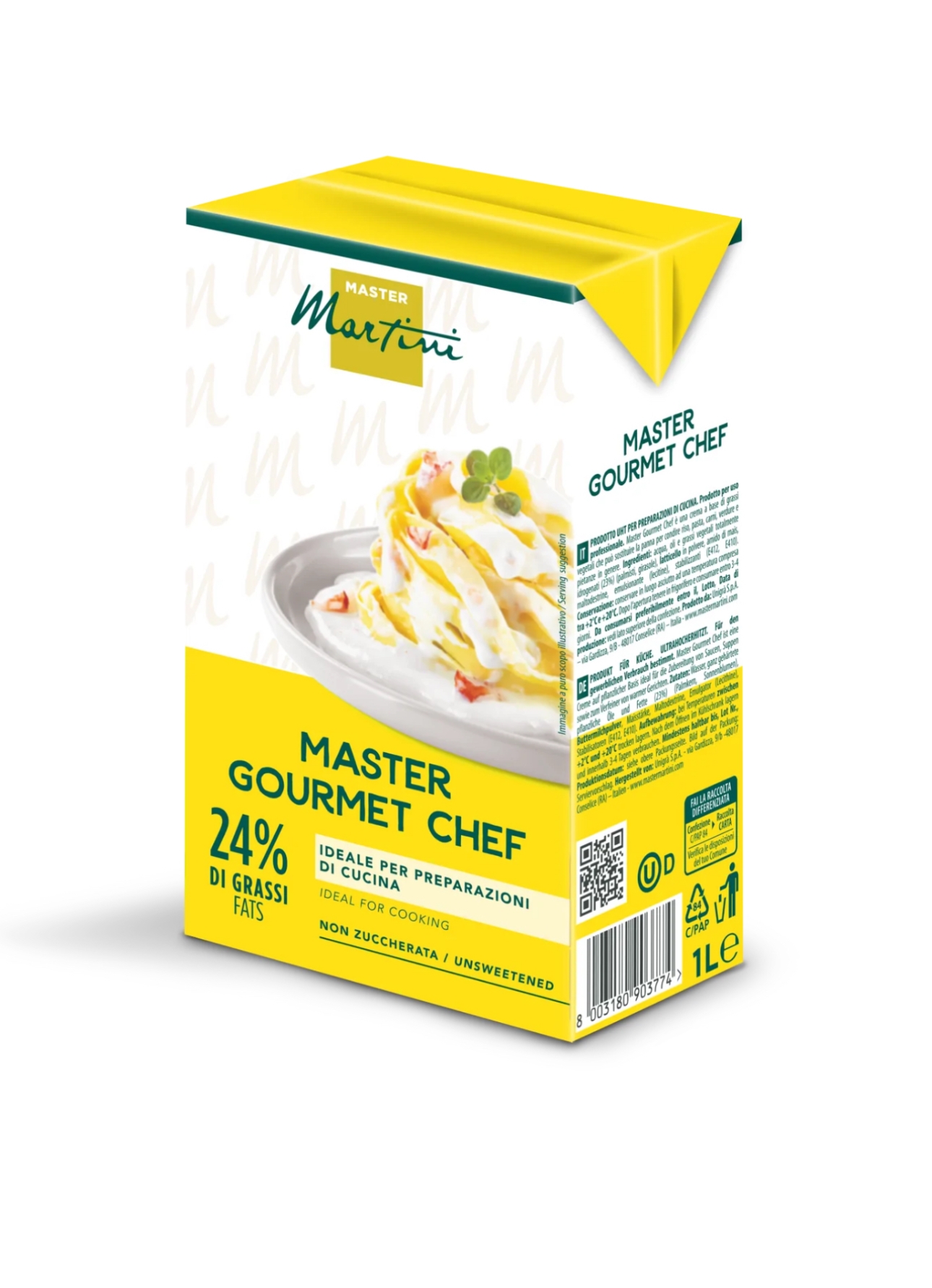 Master Martini Cooking Cream 1 L × 12 - Carton