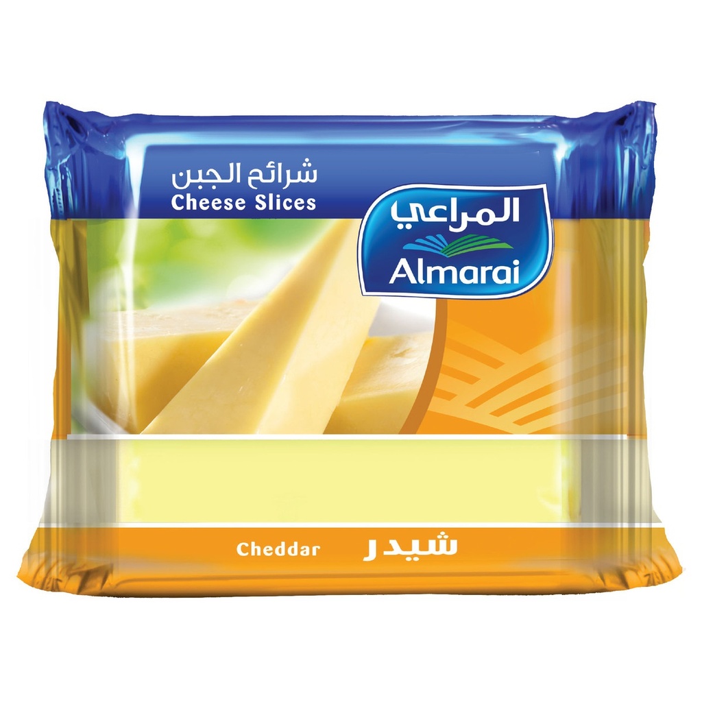 Almarai Cheddar Cheese Slices 200 gm × 12 - Carton