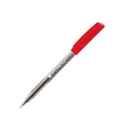 Atlas Ballpoint Pen Red 10 pcs
